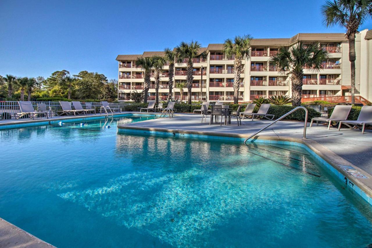 Hilton Head Condo With Balcony And Pool, Walk To Beach ฮิลตันเฮดไอส์แลนด์ ภายนอก รูปภาพ