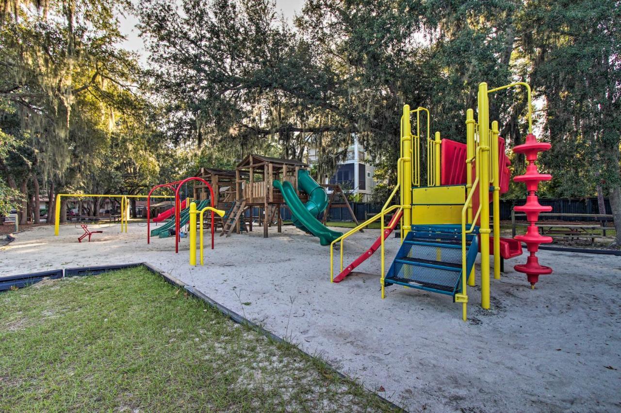 Hilton Head Condo With Balcony And Pool, Walk To Beach ฮิลตันเฮดไอส์แลนด์ ภายนอก รูปภาพ